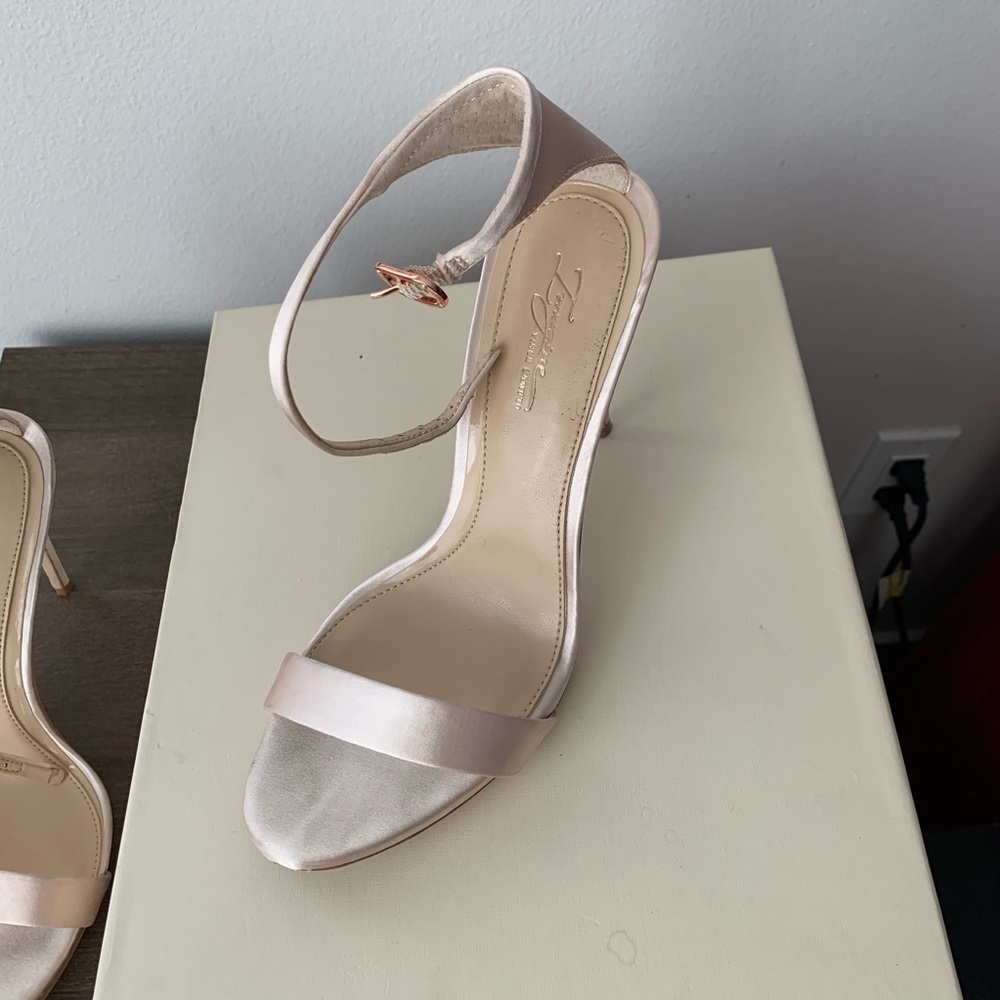 High Heel Satin Shoes